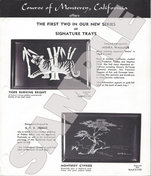 Couroc of Monterey-51 Couroc Product Catalogues 1958 to 1985.